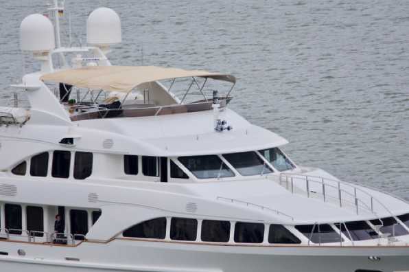26 June 2020 - 16-01-20
After less than eight hours in the port of Dartmouth, super yacht Bunty sets off for Cowes. 
-------------------------------------------
Superyacht Bunty departs from Dartmouth
